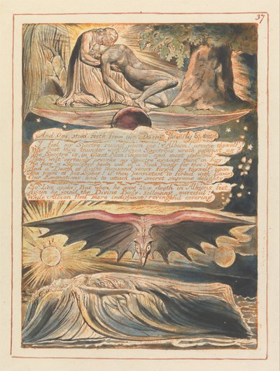 Jerusalem, Tafel 37 von William Blake